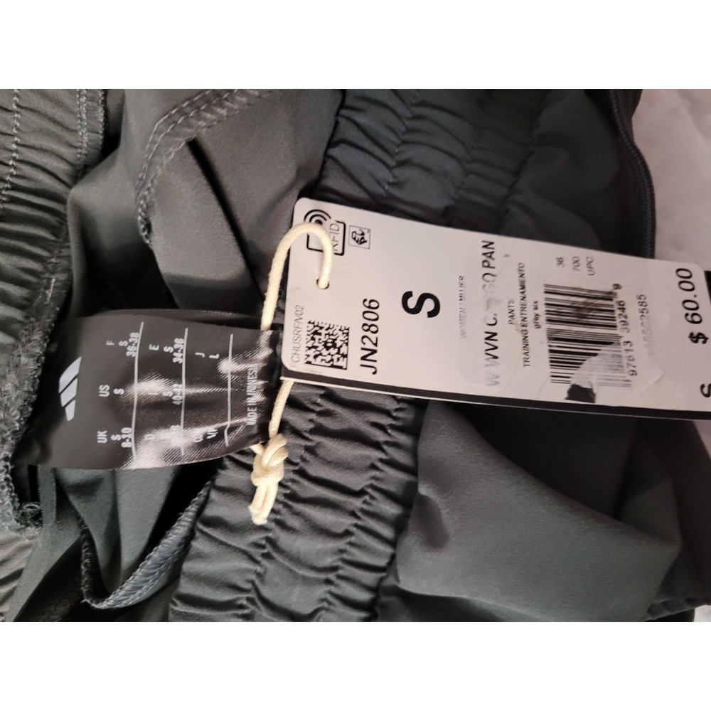 Womens Adidas Training pants Small Grey - Picture 3 of 3